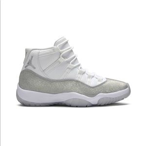 Brand New Jordan 11 silver &white
